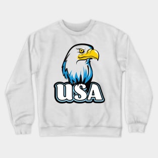 USA Bald Eagle Crewneck Sweatshirt